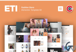 ETI - Fashion Store Elementor Template Kit