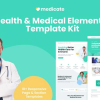 Medicate Health Medical Elementor Template Kit