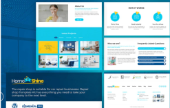 HomeShine - Cleaning & Laundry Elementor Template Kit