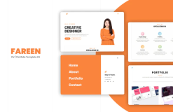 Farren - CV/Resume Elementor Template Kit