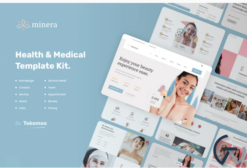 Minera | Skincare & Dermatology Elementor Template Kit