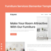 Kaywo Furniture Services Elementor Template Kit