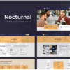 Nocturnal - Creative Agency Elementor Template Kit 2 Nocturnal Creative Agency Elementor Template Kit