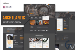 Archtlantic - Construction Agency Elementor Template Kit