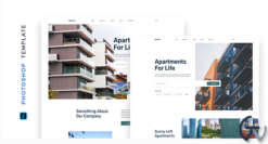 Dexico – Apartment Rent Template for Photoshop