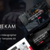 Rekam Kit - Modern Videographer Elementor Template Kit 2 Rekam Kit Modern Videographer Elementor Template Kit