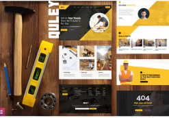 Quley - Construction & Engineering Elementor Template Kit
