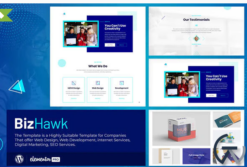BizHawk - Corporate Agency Elementor Template Kit