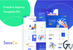 SassCo - App Landing & Startup Elementor Template Kit
