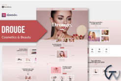 Drouge - Cosmetic Elementor Template Kit