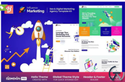 Influence Marketing - SEO & Digital Agency Elementor Template Kit