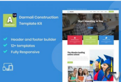 Abasha - Education & Learning Courses Elementor Template Kit