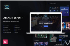 Assasin | eSport Elementor Template Kit
