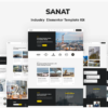 Sanat Industry Elementor Template Kit