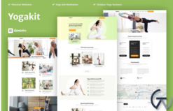Yogakit - Yoga & Meditation Elementor Template Kit