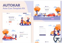 Autokar - Auto Care Elementor Template Kit