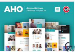 Aho - Agency & Business Elementor Template Kit