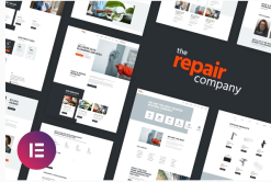 Renovirta - Plumbing & Repair Elementor Template Kit