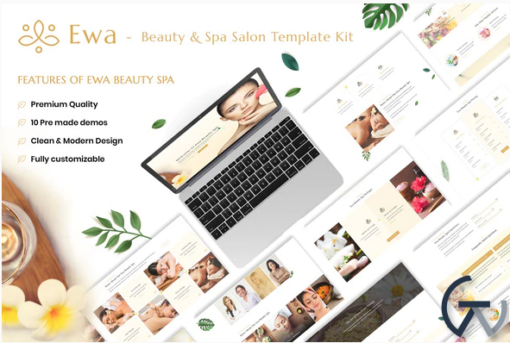 Ewa Beauty Spa Salon Elementor Template Kit