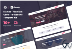 Slamat - Pandemic Awareness Elementor Template Kit