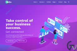 Saku - Business Agency Elementor Template Kit
