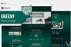 Greeny - Interior Elementor Template Kit
