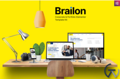 Brailon - Corporate & Portfolio Elementor Template Kit