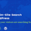 Mofect On Site Search For WordPress