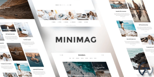 MiniMag Magazine and Blog WordPress Theme