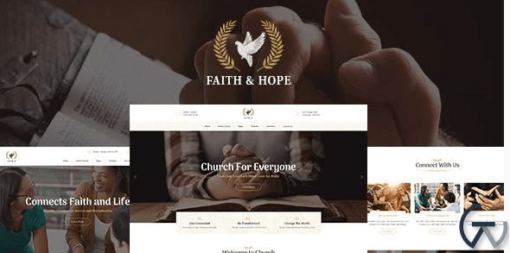 Faith Hope A Modern Church Religion Non Profit WordPress Theme