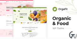 OrgaFit - Organic and Health WordPress Theme 1.0.5