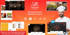 Deliciko - Restaurant WordPress Theme 2.1
