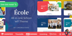 Ecole - Education & School WordPress Theme 1.0.4