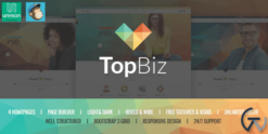 TopBiz - Responsive Corporate WordPress Theme 1.0