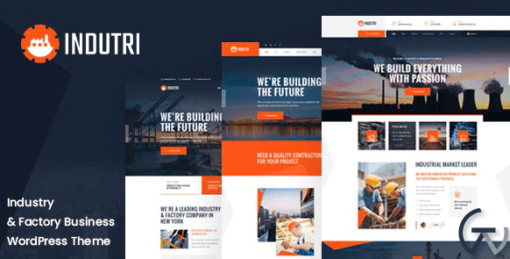 Indutri %E2%80%93 Factory Industrial WordPress Theme