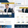 Adiel Attorney Law Firm Elementor Template Kit