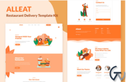 Alleat - Restaurant Elementor Template Kit