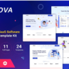 Anova SaaS Startup Elementor Template Kit