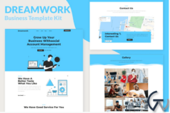 Dreamwork - Business Management Elementor Template Kit