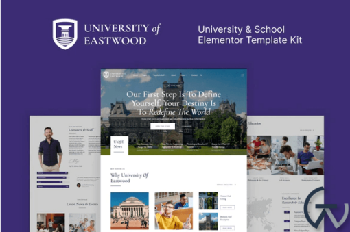 Eastwood %E2%80%93 University School Elementor Template Kit