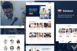 Edukasi – Education & Online Course Elementor Template Kit