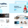 Erudite Education Online Course Elementor Template Kit