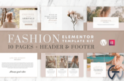 Fashion Instincts - WooCommerce Elementor Template Kit