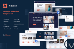Gaveall | Charity Elementor Template Kit