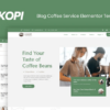 Gekopi Coffee Shop Blog Elementor Template Kit