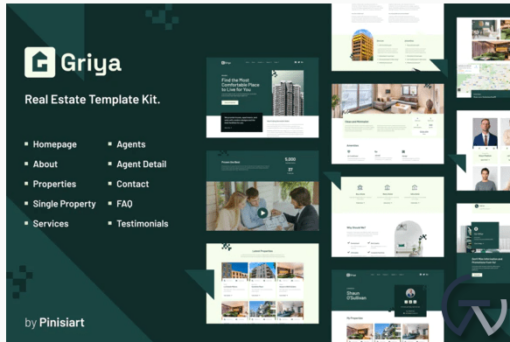 Griya Real Estate Elementor Template Kit