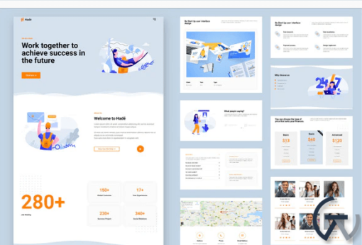Hade Business Elementor Template Kit
