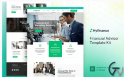 Hyfinance - Financial Advisor Elementor Template Kit