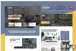 Interion - Interior Design Elementor Template Kit
