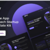 iZPAY Mobile App Fintech Startup Elementor Template Kit